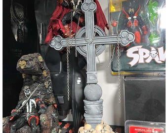 Diorama da Base de Spawn Cross