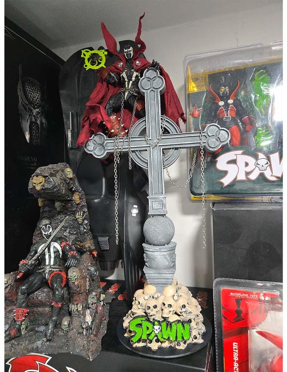 Spawn Base Diorama Cross - Etsy