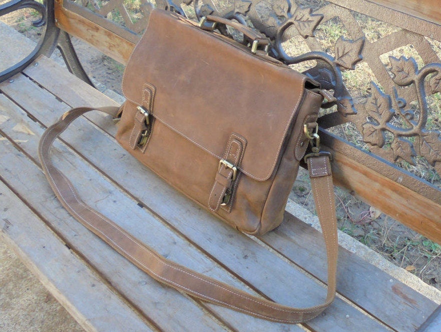 mens work satchel leather