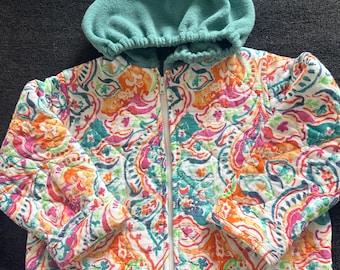 size 4-5 handmade kids quilted jacket