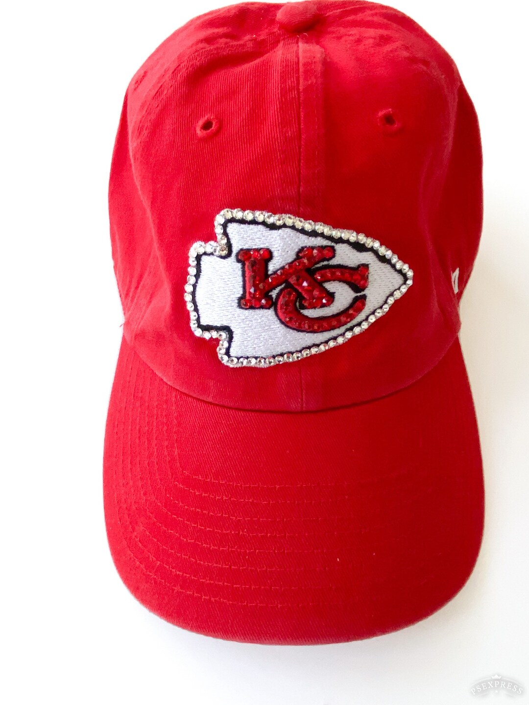 Kansas City Chiefs Swarovski Crystal Hat - Etsy