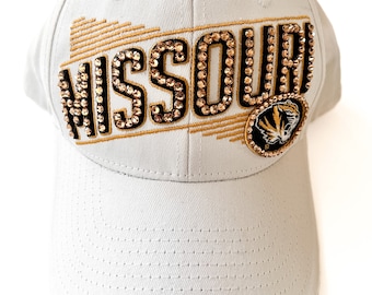 University of Missouri Swarovski Crystal Hat