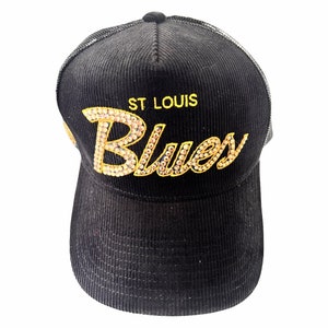 St. Louis Blues Swarovski Crystal Hat
