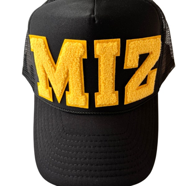 University of Missouri MIZ Chenille Patch Hat