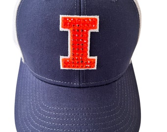 University of Illinois Swarovski Crystal Hat