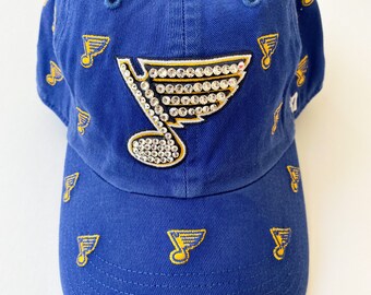 St. Louis Blues Swarovski Crystal Hat