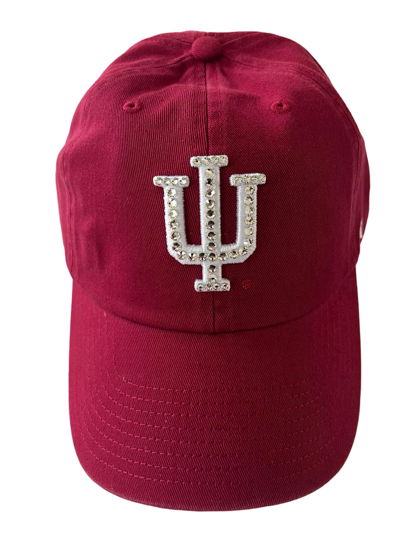 Indiana University Swarovski Crystal Hat - Etsy display picture 1