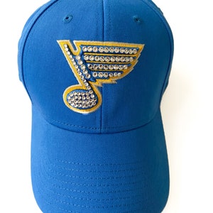 St. Louis Blues Swarovski Crystal Hat