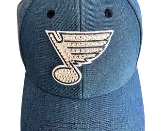 St. Louis Blues Swarovski Crystal Hat