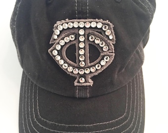 Minnesota Twins Swarovski Crystal Hat