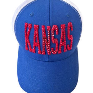 University of Kansas Swarovski Crystal Hat