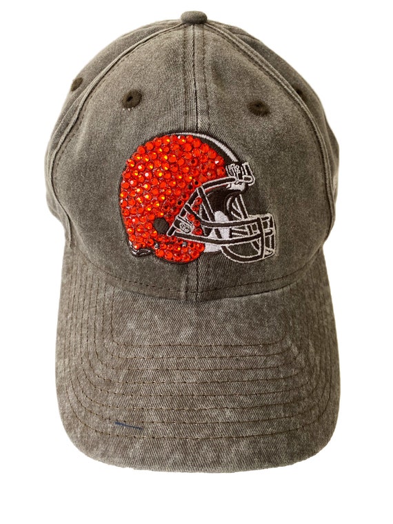 cleveland browns football helmet hat Pack 9FIFTY Snapback Hat, Orange, by New Era 8056517 Men's New Era Orange Cleveland