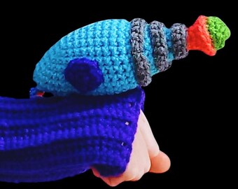 Crochet Pattern Ray Gun Mitt