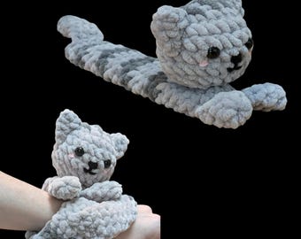 Crochet Pattern Cat Snap Bracelet