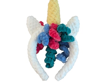 Crochet Pattern Unicorn Headband