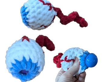 Crochet Pattern Eyeball Stress Ball