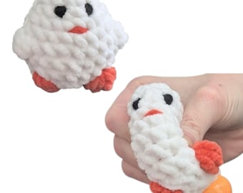 Crochet Pattern Chicken Stress Ball