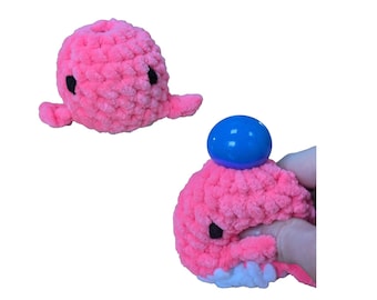 クジラのストレスボールパターン