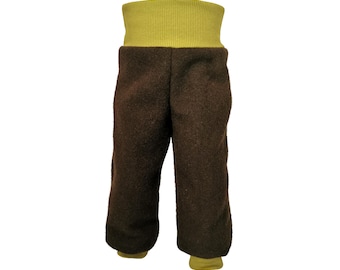 Organic wool trousers for children