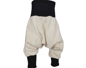 Pump pants baby organic sweat size 56-116