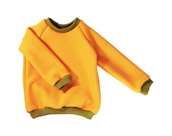 Pullover Bio Wolle Wollwalk für Babys und Kinder