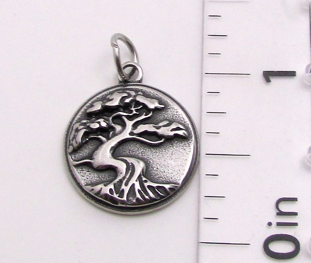 Tree Roots Pendant Tree Pendant Family Tree Pendant Stainless Steel Charm | Etsy