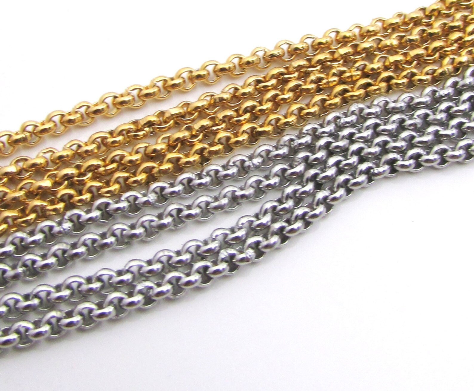 2mm Rolo Chain Stainless Steel Chain With Lobster Clasp | Etsy