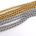 2mm Rolo Chain, Stainless Steel Chain With Lobster Clasp, Finished ...
