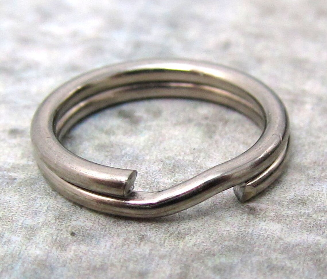 10mm Split Ring Stainless Steel Split Rings SST Findings Etsy UK