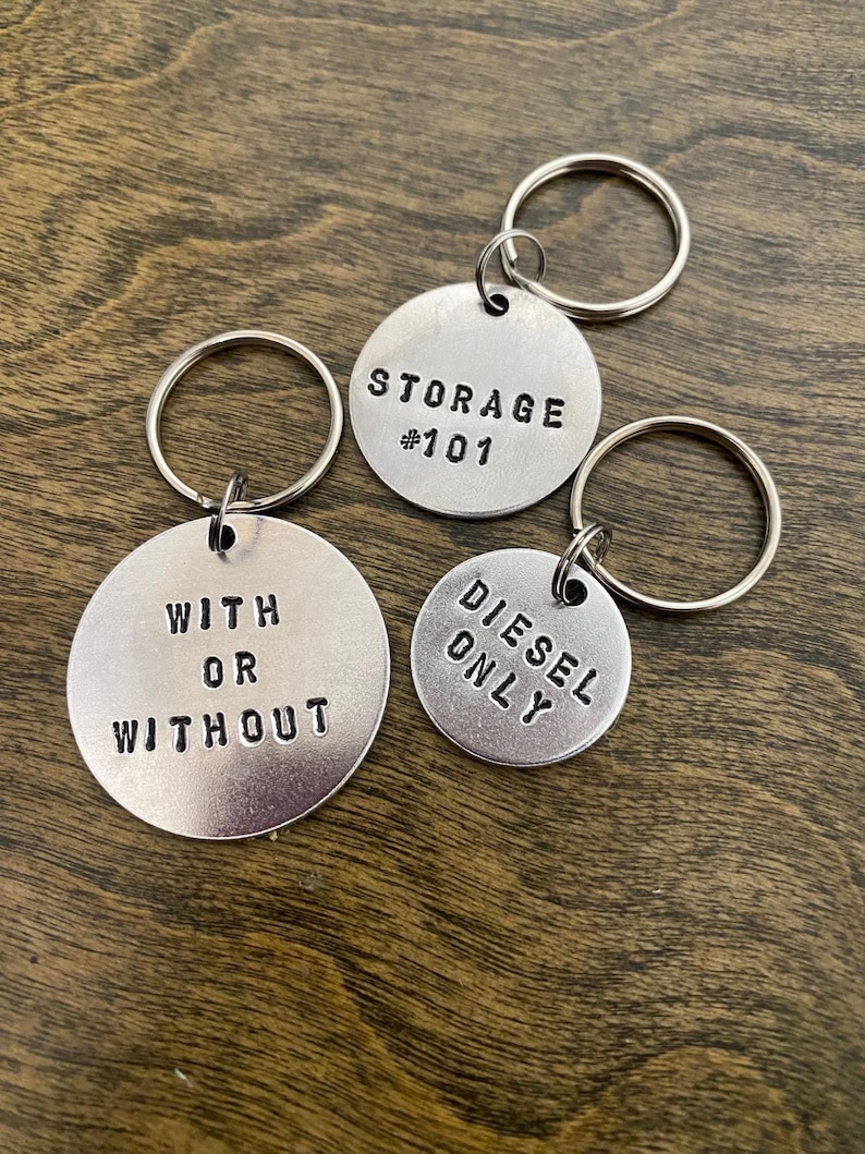 Tag Words For Keychains Customizable Metal Keychains - Label Your Belongings Quotes, Words of ...