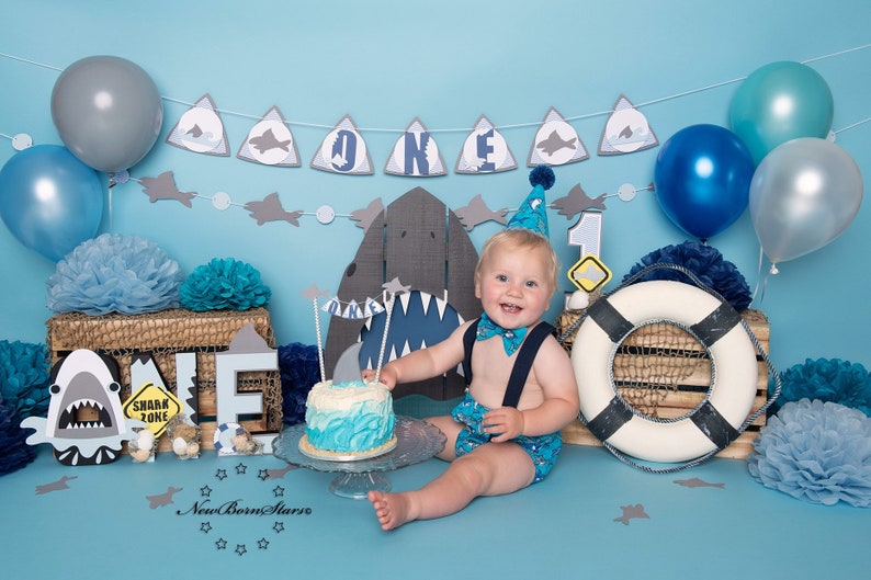 shark first birthday outfit