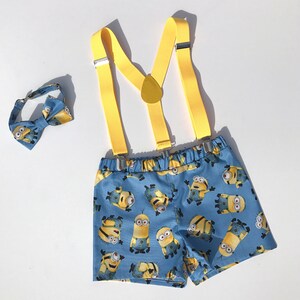 minion birthday outfit boy