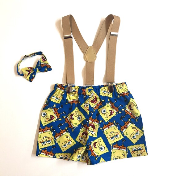 Traje De Cumpleanos De Bob Esponja Traje De Cumpleanos Del Etsy