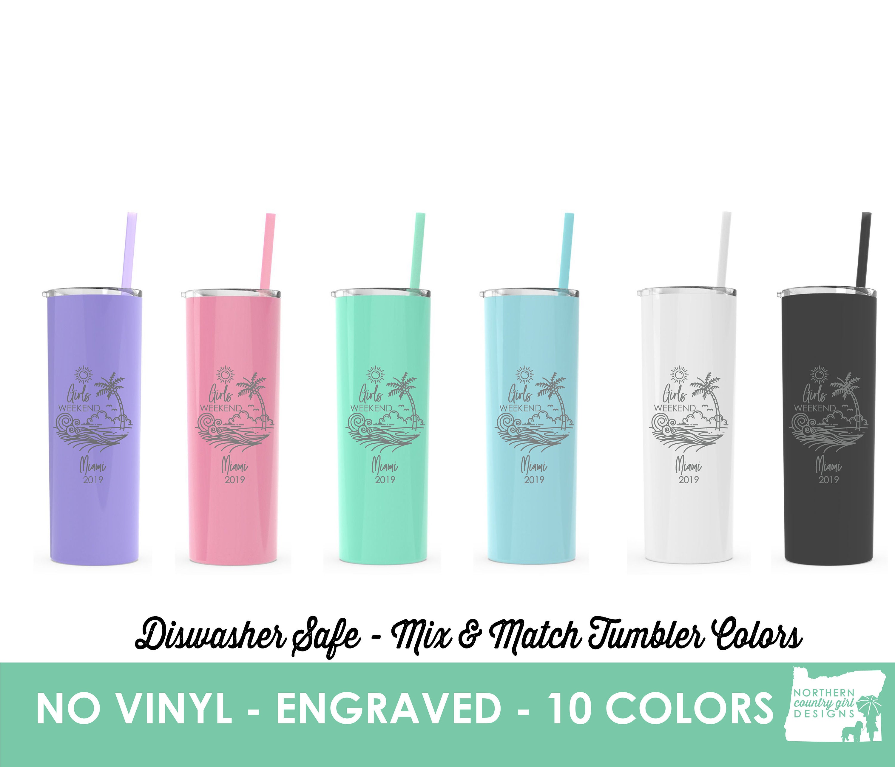 Girls Weekend Tumblers Girls Weekend Girls Getaway Personalized Tumbler