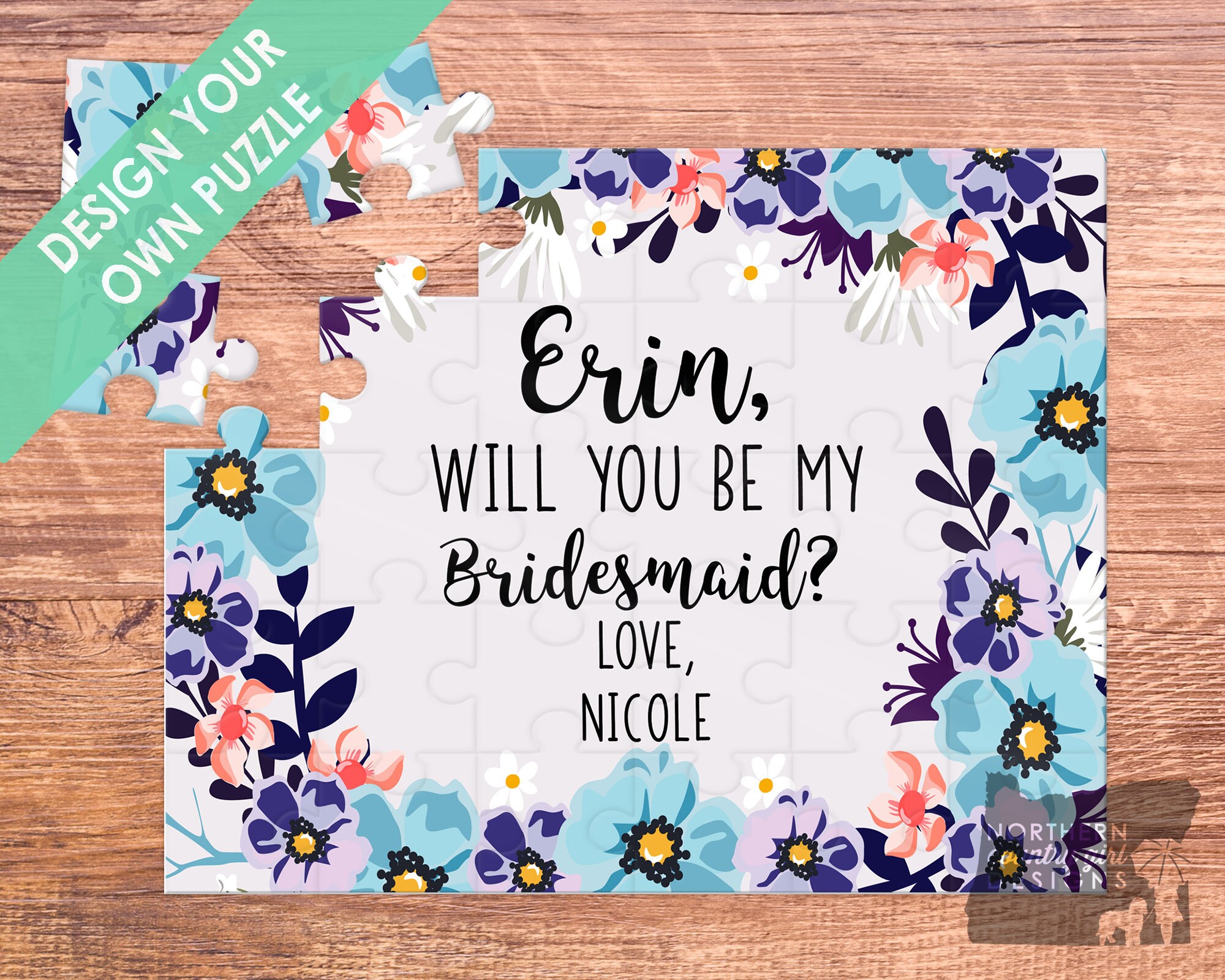 bridesmaid puzzle will you