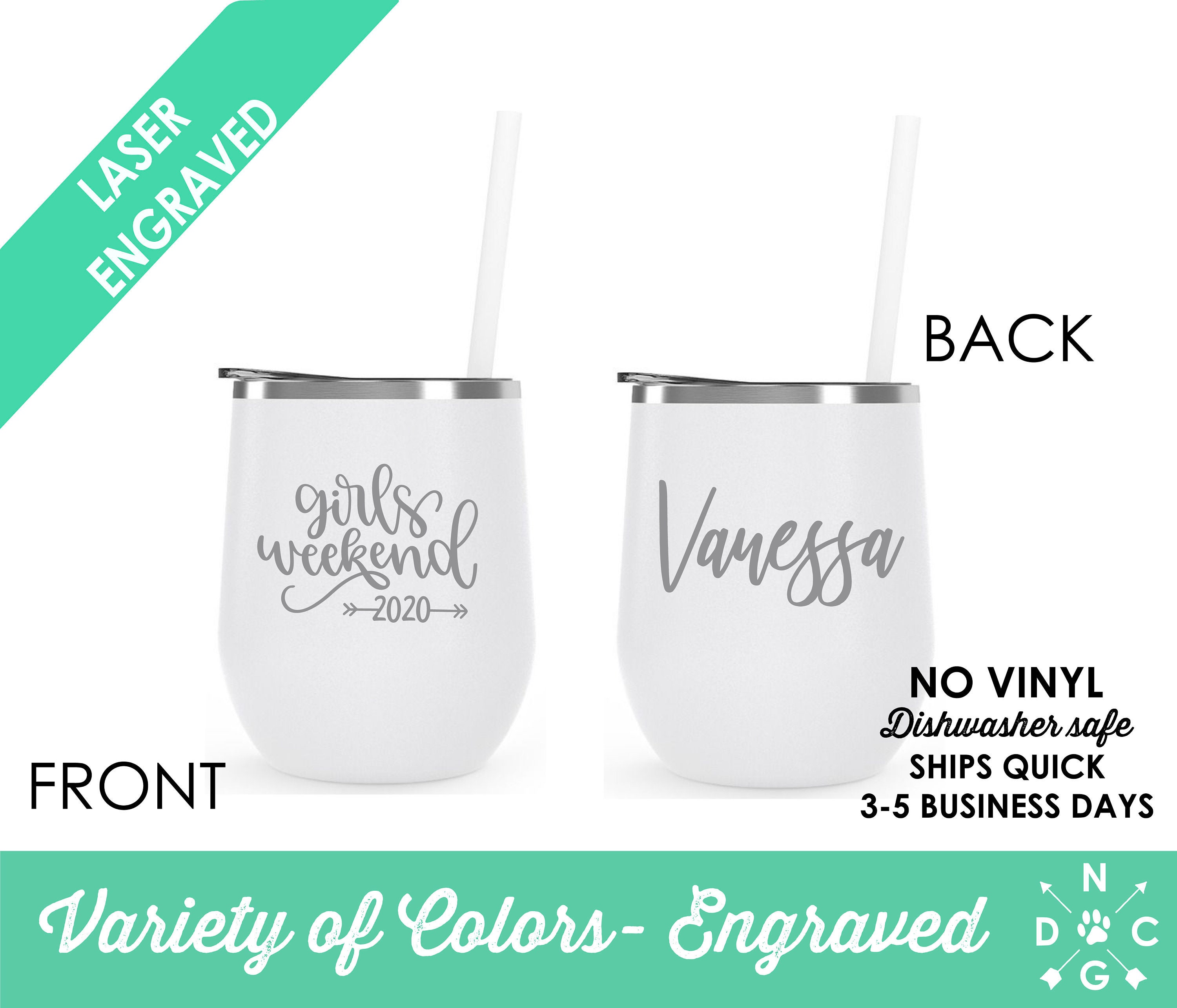 Personalized Wine Tumbler - Custom Wine cup - Personalized Wine Tumbler -  Bachelorette Party Favors Personalized Wine Glass Wine Tumbler with Lid