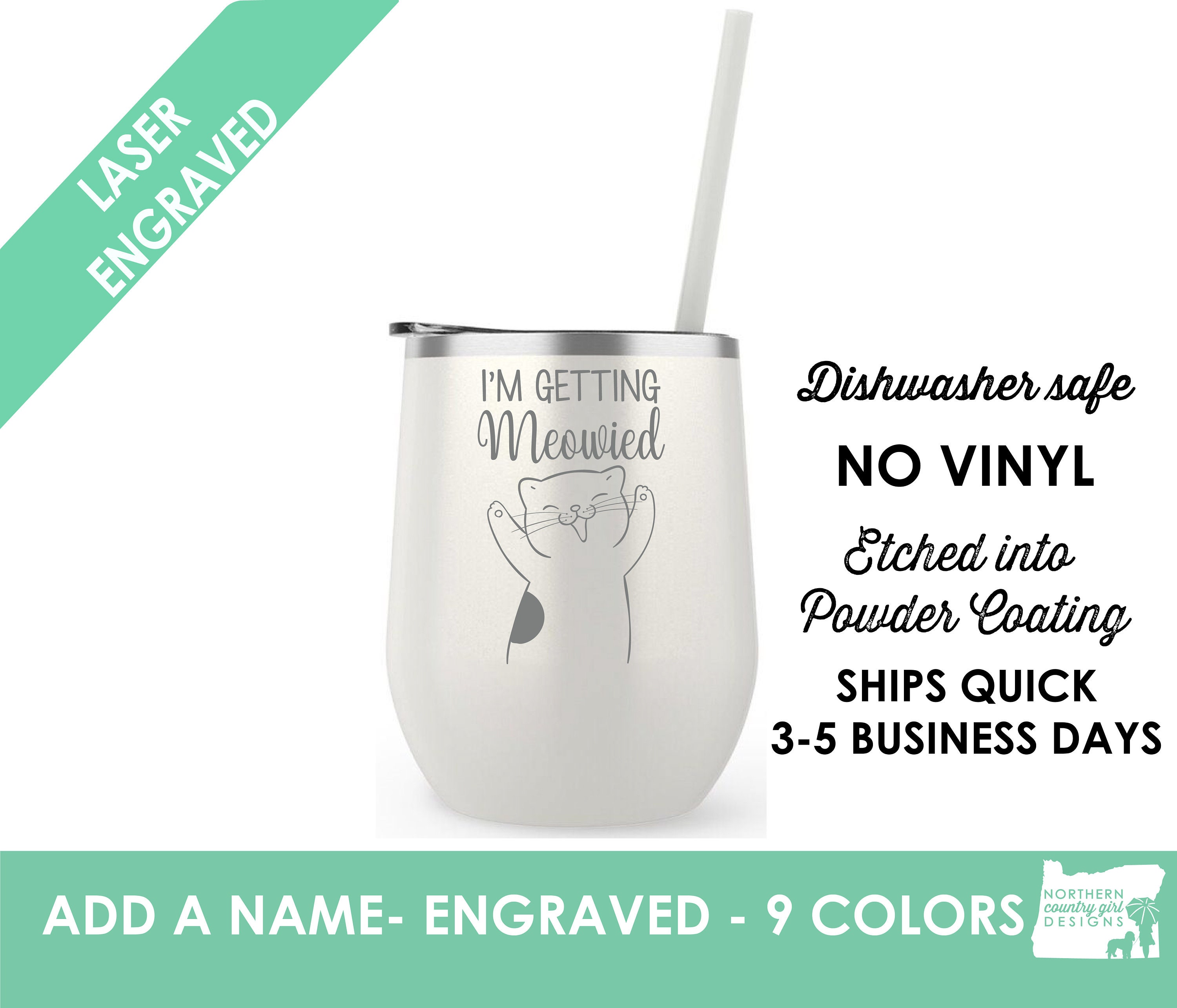 Download I'm getting meowied // cat wine glass // i'm meowied ...