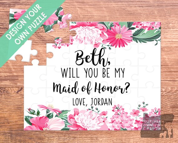 etsy will you be my maid of honor