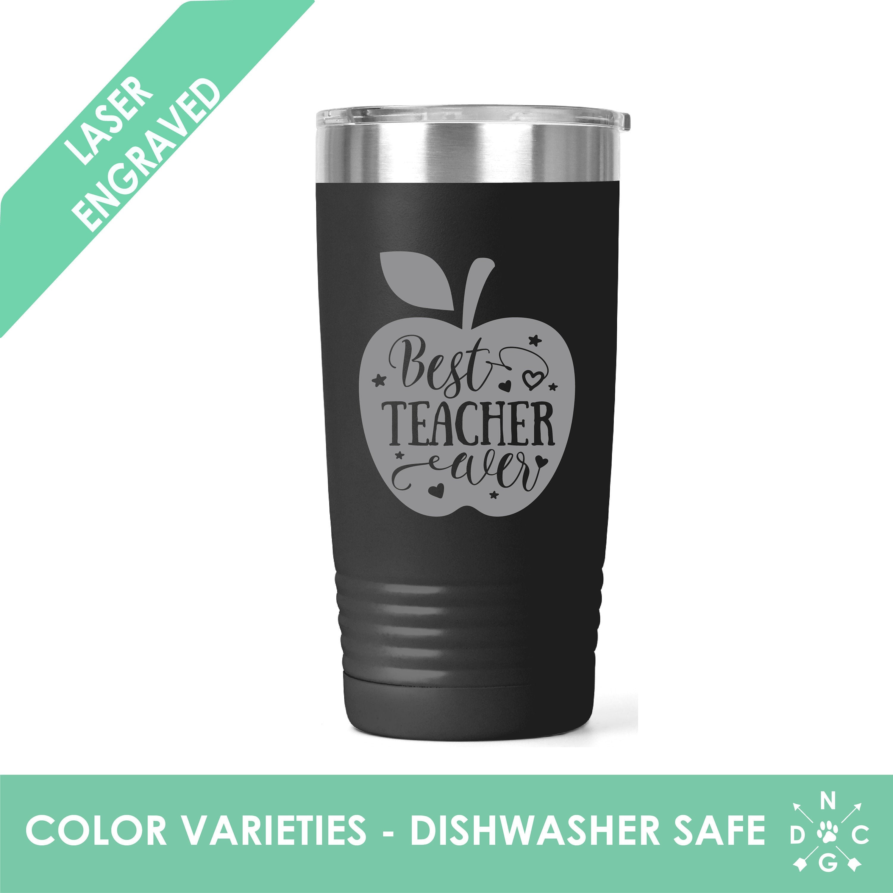 Best Teacher Ever Tumbler Teacher Tumbler Personalized Teacher