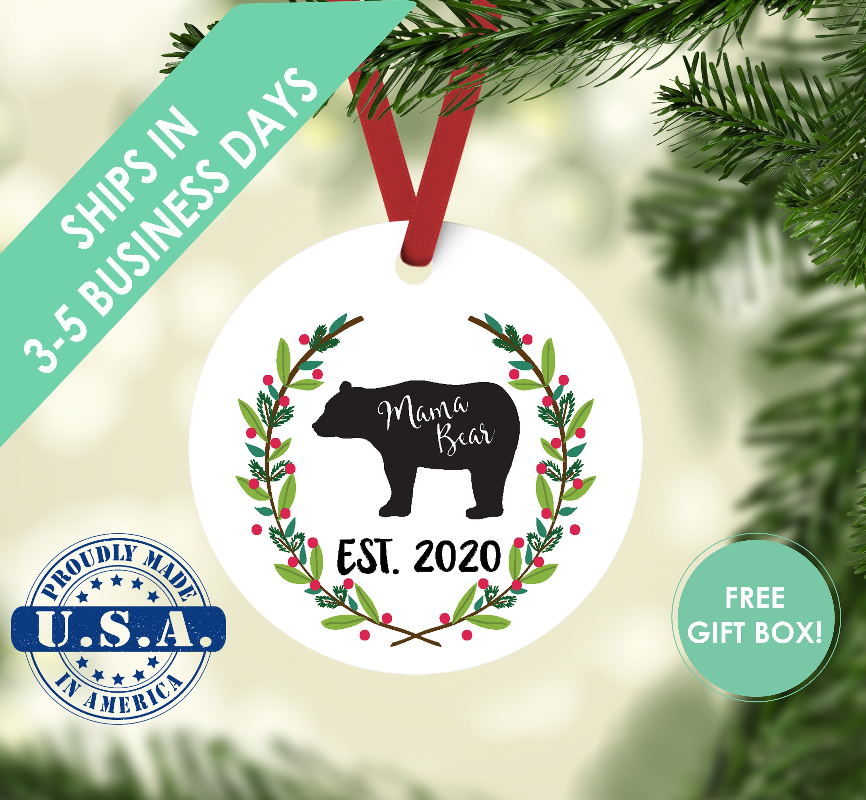 mama bear ornament