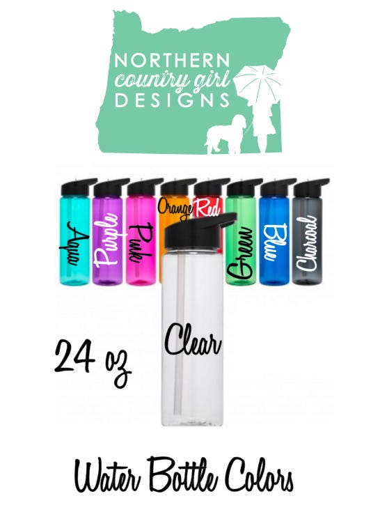 water bottle / water tracker / time / personalized / water / water