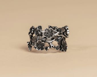 Blossom Bandana Ring  | Scarf Ring