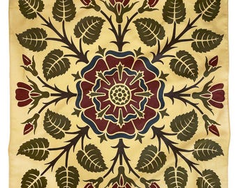 Thorn Cotton Bandana - Book Inspired Botanical Design