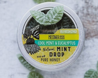 Cool Mint & Eucalyptus Honey Hard Candy