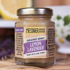 Lemon Lavender Creamed Honey / 3oz / Kansas City