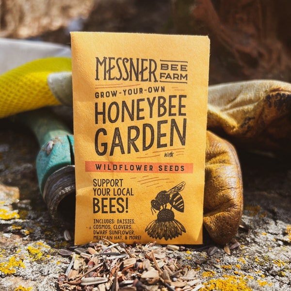 Honeybee Garden Wildflower Seed Packet