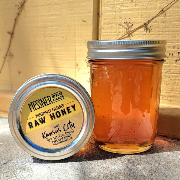 Raw Honey/ 12oz/ Kansas City