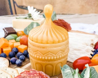 100% Beeswax Honey Pot - made out of real beeswax!