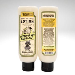 Lemongrass Bergamot - Milk and Honey Lotion - 8oz