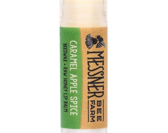 Caramel Apple Spice - Raw Honey and Beeswax Lip Balm